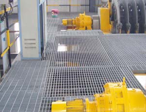 熱鍍鋅鋼格柵板 熱鍍鋅鋼格柵板